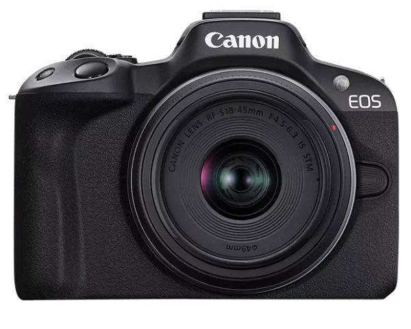 Canon EOS R50 RF-S18-45mm F4.5-6.3 IS STM Lens Kit (EOSR50-18-45)