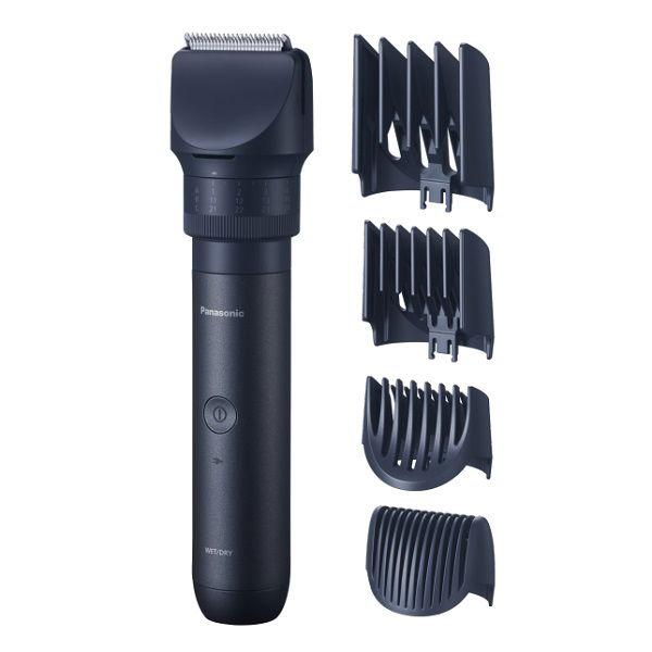 Panasonic Multishape Beard, Hair & Body Trimmer, Wet & Dry, For Men, Rechargeable Lithium ion Battery, 4 Attachment, ER-CKL2, Black