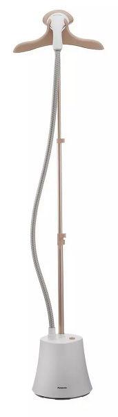 مكواة بخار ملابس من باناسونيك، 2000 واط، خزان سعة 1.5 لتر، رأس بخار عريض لإزالة التجاعيد بسرعة، بخار 40 جم/دقيقة، إعدادان للبخار، NI-GSG060، أبيض