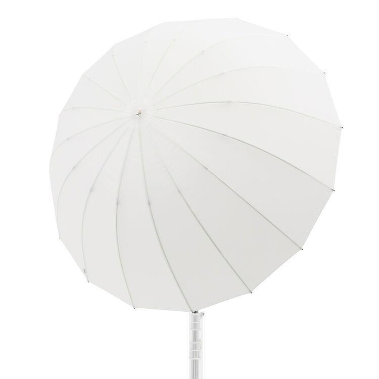 مظلة بارابولية شفافة من جودوكس ، قطر 130 سم، UB-130D، أبيض