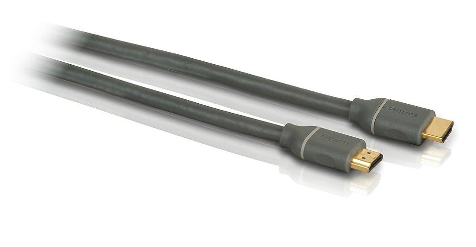 فيليبس، كابل إتش دي إم آي + تكنولوجيا الشبكات المحلية "إيثرنت" لتوصيل الإنترنت (SWV4434S/10)