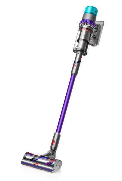 مكنسة كهربائية لاسلكية Dyson Gen5detect Absolute للتنظيف الجاف، قوة 350 واط، سعة 0.75 لتر، حتى 70 دقيقة من وقت التشغيل، 3 أوضاع تنظيف، تكشف الغبار غير المرئي، SV23، حديدي/أرجواني