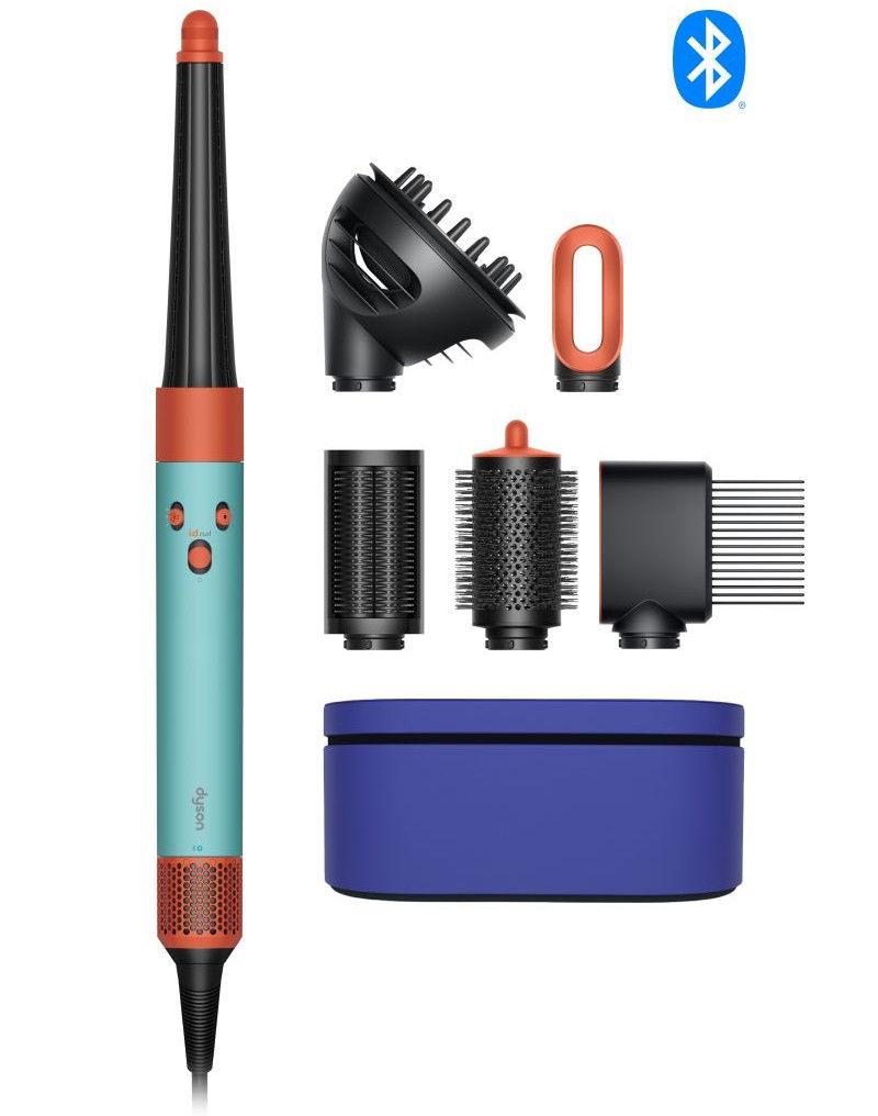 Dyson Airwrap Multi-Styler & Dryer Curly & Coily,1300 Watts, Bluetooth Enabled, 3 Settings, Hot & Cold Function, for Perfect Curls, Ceramic Patina/Topaz