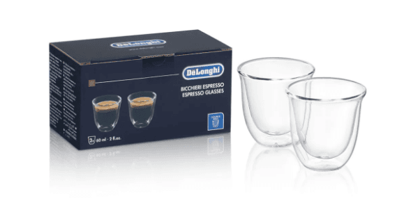 Delonghi 2 Glass Espresso Cups (5513284151)