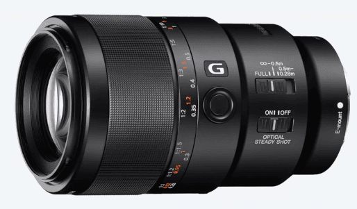 عدسة سوني مقربة مقاس 90 مم ببعد بؤري F2.8 مع (SEL90M28G)