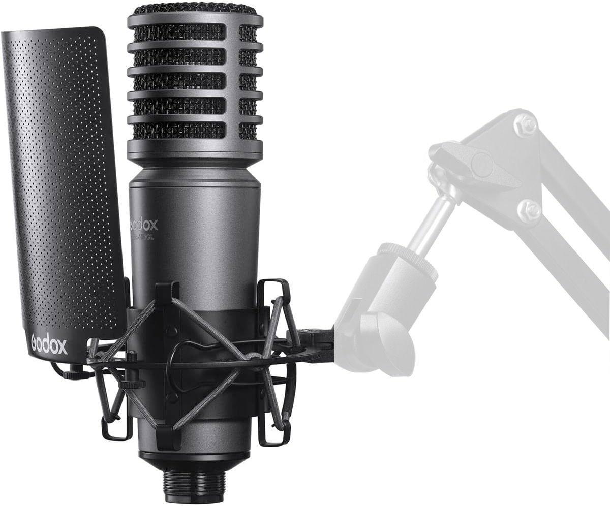 ميكروفون استوديو كارديويد مكثف بقرص كبير من جودوكس، XMIC100GL