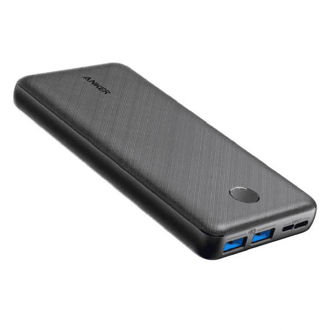 Anker Power Bank 20000 mAh Black 2USB 1MIC (A1268H13SC)
