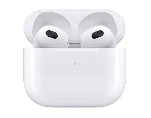 Apple AirPods 3rd Gen with Lightning Charging Case, White (MPNY3ZE/A-R)