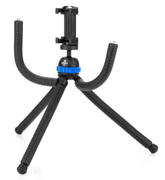 مجموعة بنرو كوالا بود مع خمسة أرجل وحامل هاتف (BENROKP1K)