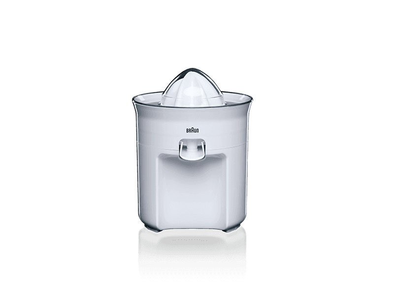 Braun Citrus Juicer, 60W, Anti Drip Spout, Dishwasher Safe, CJ3050WH, White