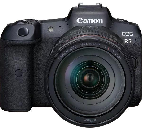 كانون EOS R5 ميرورليس كاميرا مع عدسة 24-15 (EOSR5-KIT)