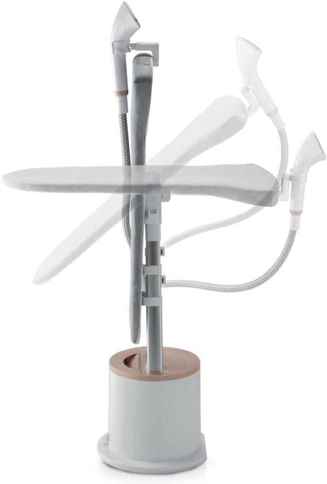 كينوود مكواة بخار للملابس 2000 واط ، سعة خزان 2 لتر، بخار مستمر 50 جم/دقيقة، شاشة LCD رقمية، ارتفاع قابل للتعديل، لون أبيض، موديل GSP70.300WH