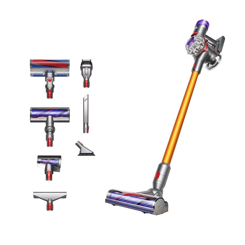 DYSON V8 Absolute Cordless Vacuum Cleaner - Silver Yellow (476596-01)