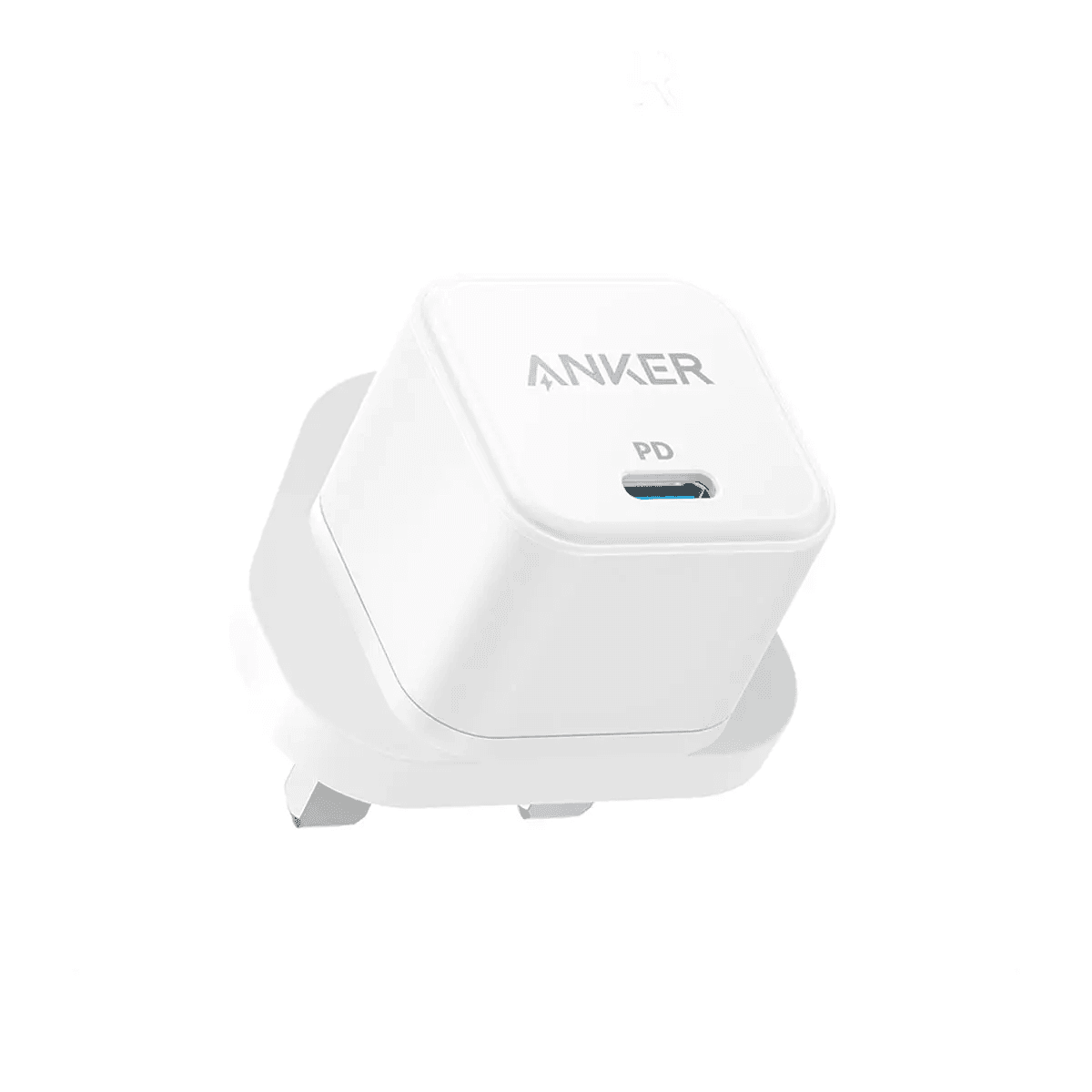 انكر باور بورت 3 20 واط كيوب شاحن محمول مدمج أبيض (A2149K22SC)