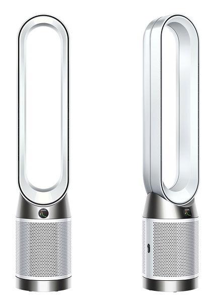 مروحة دايسون لتنقية الهواء Purifier Cool Gen1، قدرة 50 واط، تتحرك حتى 350°، وضع الليل ومؤقت النوم، جهاز حكم عن بعد، حساسات تلقائية، TP10، باللون الأبيض
