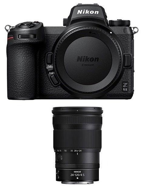 NIKON Z6 II Mirrorless Body Only (VOA060AM) + NIKKOR Z 24-120MM F/4 S + NPM Card