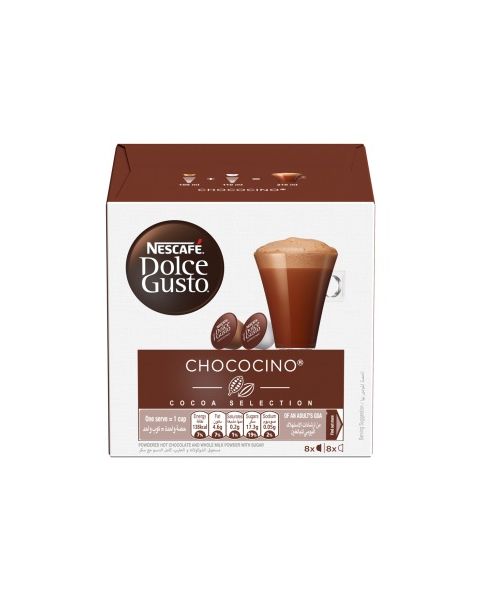 Dolce Gusto Nescafe Chococino Chocolate Capsule -16 Capsule (CHOCOCINO)