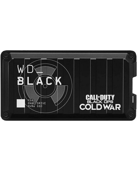 WD_BLACK™ Call of Duty®‎: محرك الألعاب Black Ops Cold War الإصدار الخاص P50 لمحرك الأقراص ذو الحالة الصلبة NVMe™‎ (WDBAZX0010BBK-WESN)