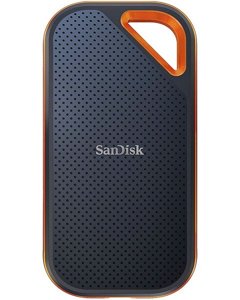 محرك SSD المحمول من SanDisk Extreme PRO® الإصدار 2 سعة 4 تيرابايت (SDSSDE81-4T00-G25)