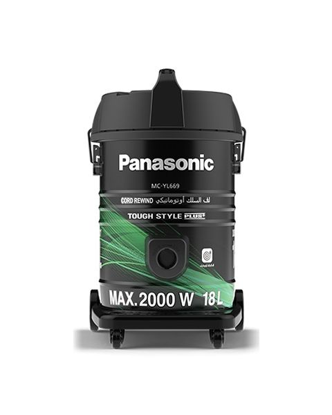Panasonic Vacuum Cleaner, 2000 w, 18 L (MC-YL669-SH)