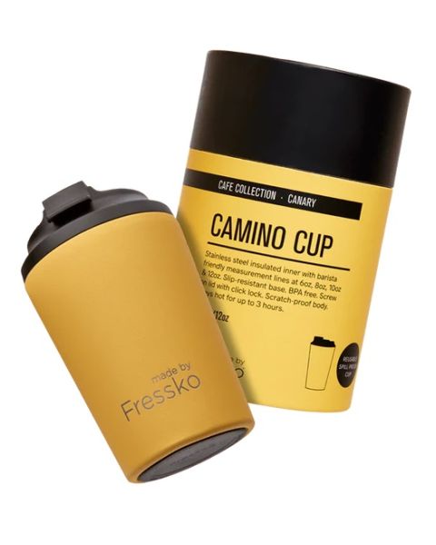 Fressko Canary Ceramic Interior Reusable Cup 340 ml (FRE-C-F-12-1031)