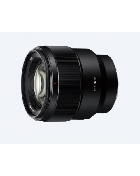 Sony 85mm F/1.8 Medium-Telephoto Fixed Prime Camera Lens, Black (SEL85F18)