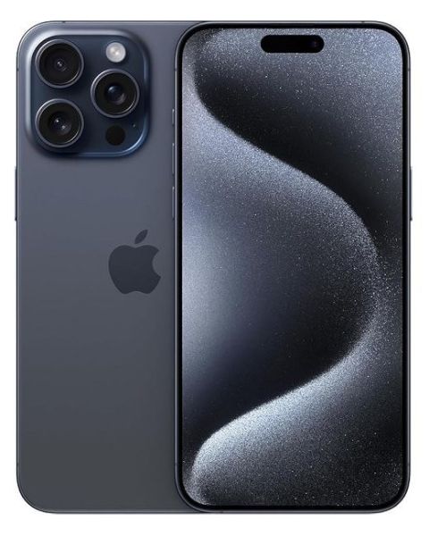 Apple iPhone 15 Pro Max 256GB, 5G, Blue Titanium (MU6T3AH/A-R)