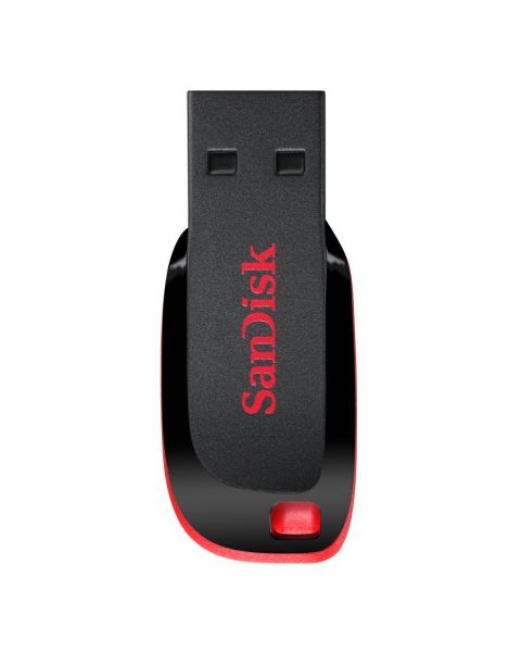 سانديسك كروز بليد  64 جيجابايت
Sandisk 64GB Cruzer Blade USB Flash Drive-front