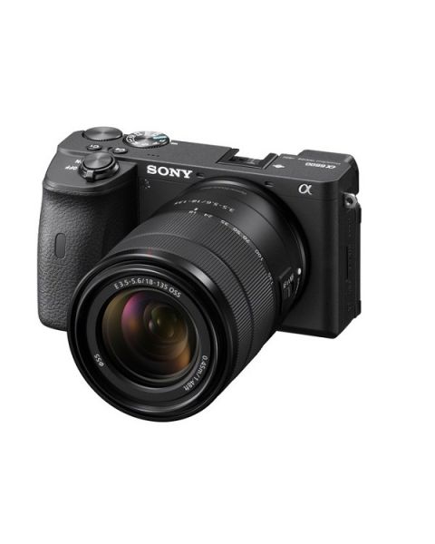 Sony Camera 24.2MP 5-AXIS 4K+ 18-135 Lens (ILCE-6600M)