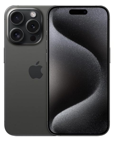 Apple iPhone 15 Pro Max 256GB, 5G, Black Titanium (MU6P3AH/A-R)