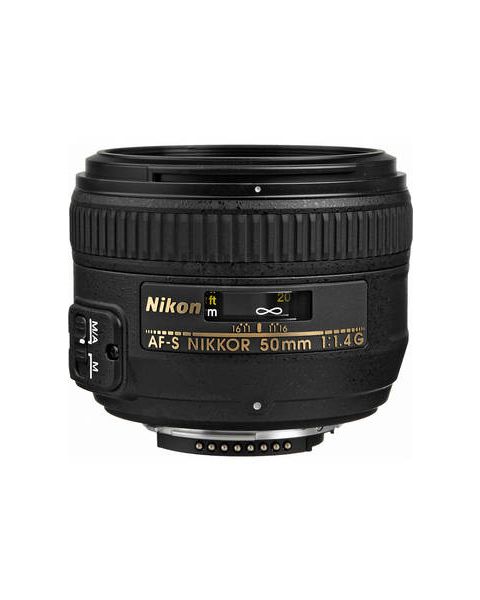 عدسة نيكون أي أف أس 50 ملم 1.4 جي
Nikon AF-S Nikkor 50mm 1.4G-front