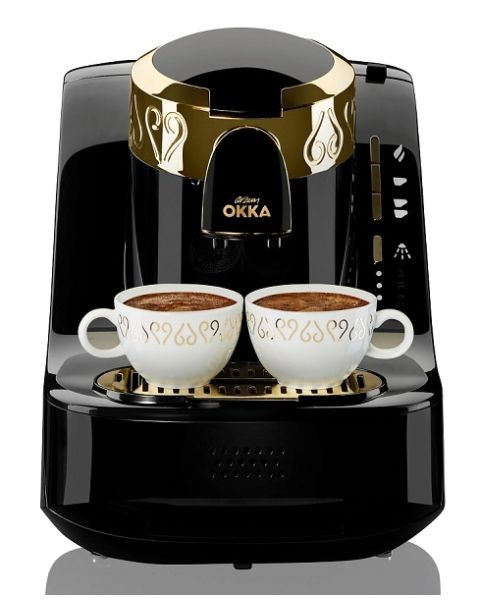 ARZUM OKKA Turkish Coffee Machine OK008 (OK008–Black Gold)