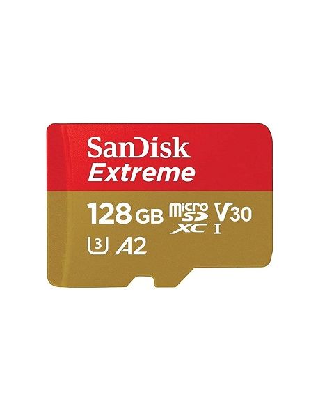 SanDisk 128GB SDXC 160MB/S Micro Extreme Memory Card (SDSQXA1-128G-GN6MN)