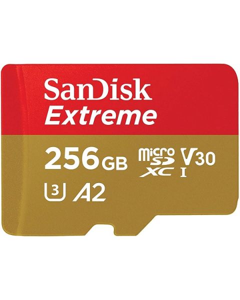 SanDisk 256GB SDXC 160MB/S Micro Extreme Memory Card (SDSQXA1-256G-GN6MN)