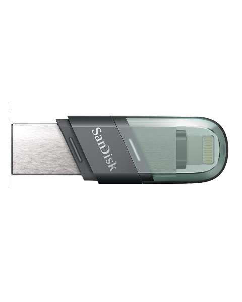 SanDisk 064GB IXPAND FLASH DRIVE FLIP (SDIX90N-064G-GN6NN )