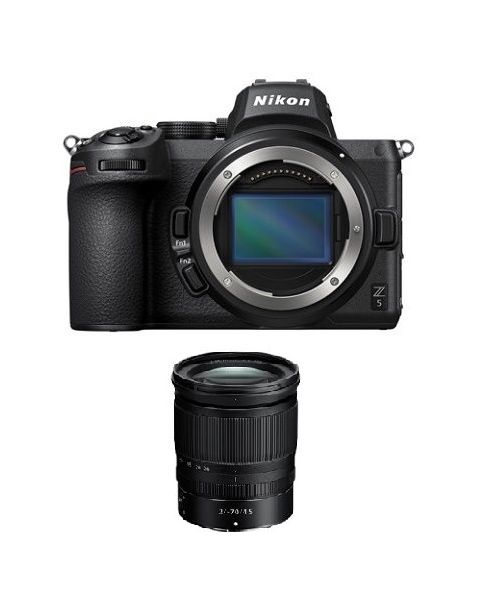 Nikon Z5 Kit With 24-70 F/4 Lens, Full Frame Mirrorless Camera (VOK040XM)