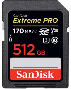 SanDisk Extreme PRO SDHC/ SDXC UHS-I Memory Cards 512GB (SDSDXXY-512G-GN4IN)