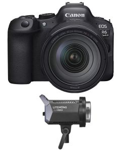 Canon EOS R6 Mark II RF24-105mm Lens Kit + Godox LA150BI LED Light (EOSR6MK2-KIT)