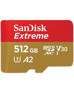 SanDisk 512GB SDXC 160MB/S Micro Extreme Memory Card (SDSQXA1-512G-GN6MN)