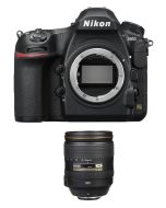 NIKON D850 BODY ONLY, FULL FRAME DSLR, 45.7 MP + NIKON AF-S 24-120mm f/4G ED VR Lens + NPM Card (VBA520AM)