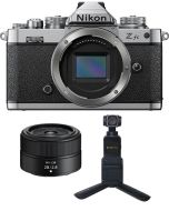 Nikon Z fc Mirrorless Camera, Body Only (VOA090AM) + Nikon Z 28MM F/2.8 Lens + Benro Snoppa Vmate Gimbal Camera + Vmate Bracket + NPM Card