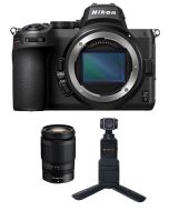 Nikon Z5 Body Only, Full Frame Mirrorless Camera (VOA040AM) + Nikkor Z 24-200mm f/4-6.3 VR Lens + Benro Snoppa Vmate Gimbal Camera + Vmate Bracket + NPM Card