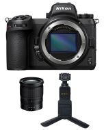 Nikon Z7ii Camera Body Only + Nikon 24-70mm f/4 S Lens + Benro Snoppa Vmate Gimbal Camera + Vmate Bracket + NPM Card (VOA070AM)