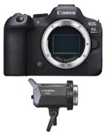 كانون كاميرا EOS R6 Mark II بدون مرآة + إضاءة LA150BI من جودوكس (EOSR6MK2)