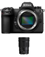 كاميرا Nikon Z6III بدون مرآة ذات إطار كامل + عدسة نيكون 24-120 مم+ بطاقة العضوية (VOA130AM)