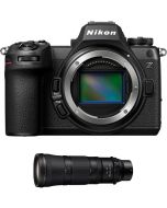 كاميرا Nikon Z6III بدون مرآة ذات إطار كامل + عدسة نيكون 180-600مم + بطاقة العضوية (VOA130AM)