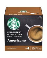 Starbucks Medium House Blend Coffee Capsules Dolce Gusto By Nescafe Coffee Pods Box of 12 (SBUX MEDIUM HOUSE BLEND)